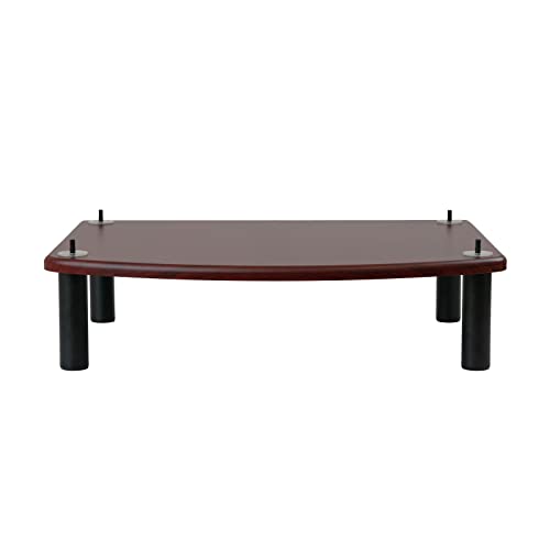 Pangea Audio Vulcan Add-On Shelf with 5.25" Posts Rosenut Red - color: Rosenut Red