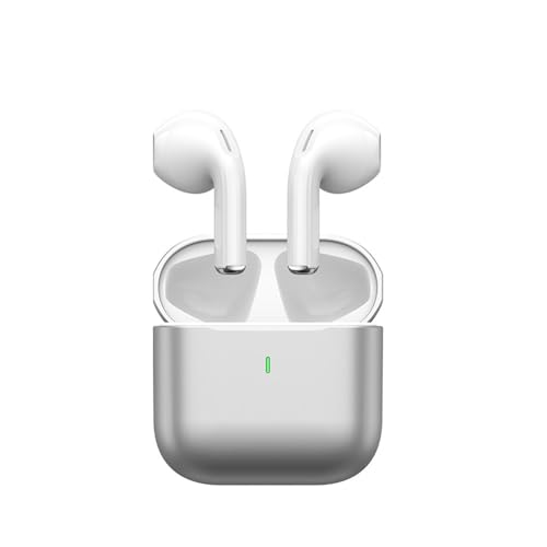 5.4 Earbuds Bluetooth Earphones, Dual-Channel | USB-C Charging Case HiFi Stereo, Sound in-Ear Earphones, Touch Control Ear Auto Pairing Headphones for Apple AirPods - color: White