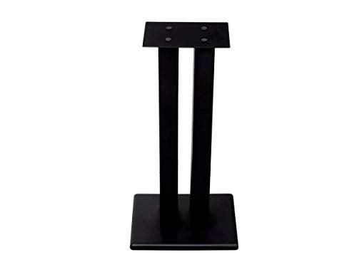 Monolith 28 Inch Speaker Stand (Each) - Supports 100 lbs, Adjustable Spikes, Compatible with Bose, Polk, Sony, Yamaha, Pioneer and Others, Black - size: 28 Inch