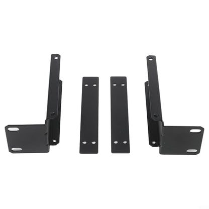 Rack Mounting Bracket SLX4 Wireless Receiver and Microphone, 2mm Thick Frame, Professional Audio Equipment Stands and Mounts(2 in 1)
