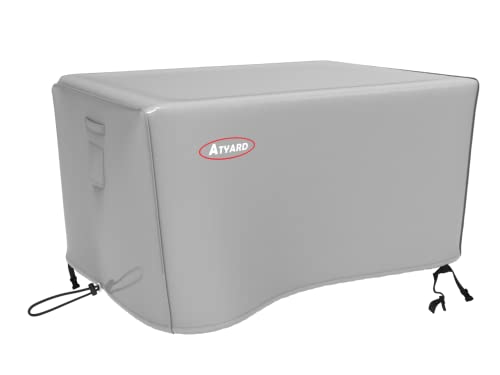 ATYARD 42-inch Outdoor Cover for Keter Unity (Small) Portable Table - UV Resistant, Breathable, All Weather (42" L x 24" W x 32" H) Gray - color: Gray, size: 42" L x 24" W x 32" H