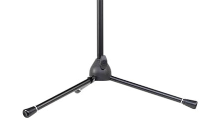 Shure by Gator Deluxe Tripod Mic Stand with Telescoping Boom and Pistol Grip One-Handed Clutch; (SH-TRIPODSTANDTBMDX) - style: Deluxe Clutch + Boom