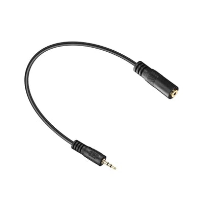 2.5mm TRS Audio Aux Cable,2.5mm Male to Female Stereo Audio Extension Cable for Smartphone,Headphone,Mp3 Player（0.3M）