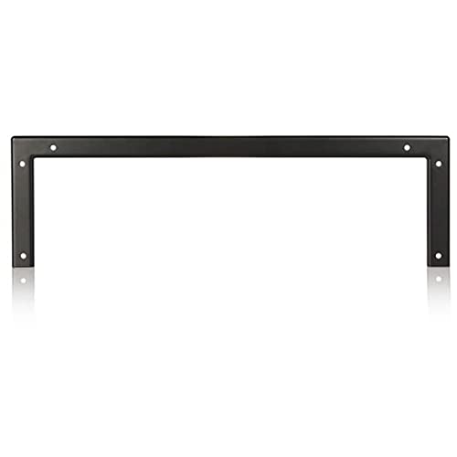 StarTech 4U Vertical Wall-Mount Rack Bracket, 19in, 125lb, TAA (RK419WALLV) | Open-frame L-shaped bracket for network and data equipment, Low-profile, EIA-310, 56.7kg, Any depth - size: 4U