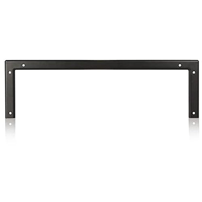 StarTech 4U Vertical Wall-Mount Rack Bracket, 19in, 125lb, TAA (RK419WALLV) | Open-frame L-shaped bracket for network and data equipment, Low-profile, EIA-310, 56.7kg, Any depth - size: 4U