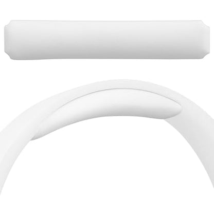 Tune 750BT Headband Pad Replacement Headband Cushion Pad Protein Leather Headband Pad Cover Compatible with JBL Tune 700BT 710BT 700BTNC 750BT 760BTNC Headphone Head Top Cushion - White