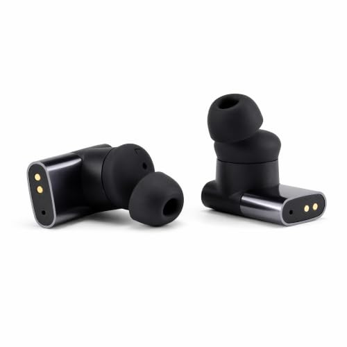 Replacement Ear Tips for Status Pro X, Between 3ANC, Between Pro | 9 Pairs, Black, S/M/L, Soft Silicone Eartips with Portable Storage Box