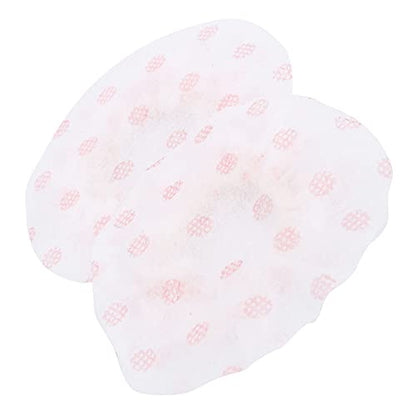 DISPOSABLE MICROPHONE CAP PROTECTIVE COVER REPLACEMENT 120PCS FOR MICROPHONE DUST SALIVA PROOF (red dot white) - color: red dot white