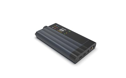 iFi iDSD GR 2 Portable DAC & Headphone Amplifier | Burr Brown PCM1795 DAC, aptX Lossless Bluetooth, 2173mW High Power Output, K2/K2HD OLED Touch Display, SPDIF, 4900mAh Battery