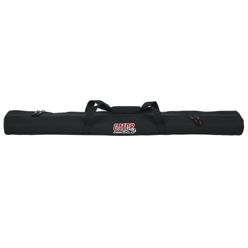 Gator Cases Dual Compartment Sub Pole Bag; Holds (2) Speaker Subwoofer Poles up to 42" Length (GPA-SPKRSPBG-42DLX) - size: 42" Long Sub Pole - Dual Compartment