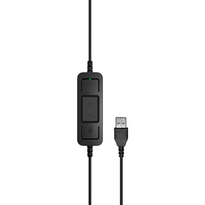 EPOS Sennheiser SC 30 USB ML (504546) - Single-Sided Business Headset | For Skype for Business | with HD Sound, Noise-Cancelling Microphone, & USB Connector (Black)