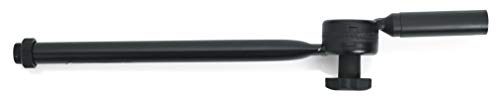 Gator Frameworks Adjustable Angled Mini Boom Arm with Interlocking Design, 9" Boom Arm (GFW-MIC-CLMPBM9)
