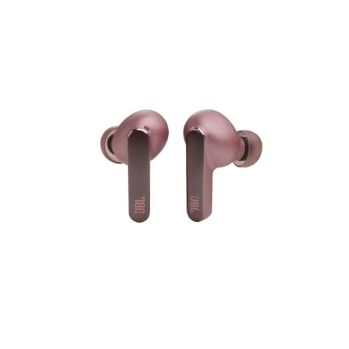 JBL Live Pro 2 TWS - Noise Cancelling Earbuds - Rose | JBL Signature Sound, True Adaptive Noise Cancelling with Smart Ambient, 40 1030 hours of playback with wireless charging - color: Rose