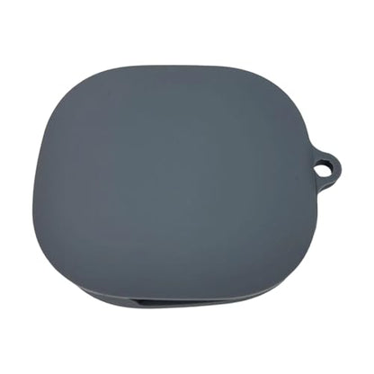 Silicone Case for Headsets Charging Box Sleeve with Shockproof Protections and Wireless Charging Compatibility - color: Gray