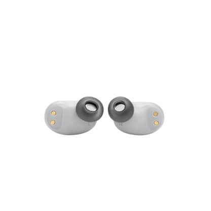 JBL Live Free 2 TWS - Noise Cancelling Earbuds - Silver | JBL Signature Sound, True Adaptive Noise Cancelling with Smart Ambient, 35 728 hours of playback with wireless charging - color: Silver