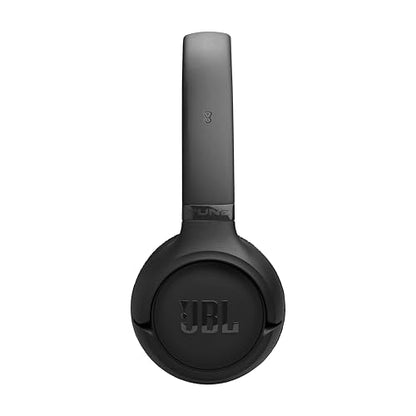 JBL Tune 530C - Wired On-Ear Headphones - Black | JBL Pure Bass Sound, Hi-Res Audio, Wide compatibility, 3-button remote with microphone, Easy EQ presets - color: Black