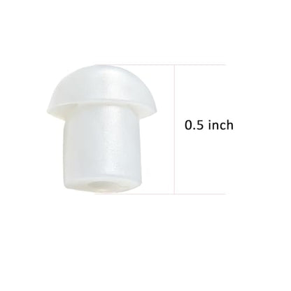 100 Pack Replacement Mushroom Earbud Ear Tips for Baofeng Motorola