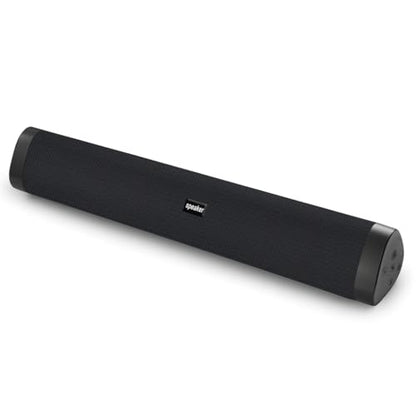 Portable Bluetooth Speaker Home Wireless Sound Bar, Home Theater Speaker System Compatible for PC, Laptop, Smartphones (Black)