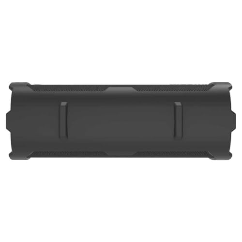 Speaker Silicone Protective Cover for Xiaomi Sound Party, Travel Carrying Protective Case with Shoulder Strap (Black) - color: Black