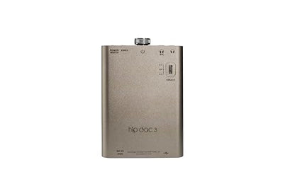 iFi hip-dac3 - Portable Hi-Res DAC/Headphone Amp - True Balanced Circuit, 400mW Output, Dual USB-C, PCM 384kHz/DSD256/MQA Decoding, XBass Analog Enhancement, PowerMatch, iEMatch & up to 12hrs Playtime | True Balanced Circuit, 400mW Output, Dual USB-C, PCM