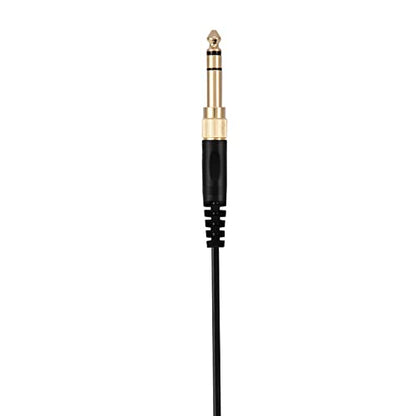 Coiled Headphone Cord Replacement for Sennheiser HD25 HD560 HD540 HD480 HD430 414 HD250, Audio Cable Wire 3.5mm 1/8" Plug & 6.35mm 1/4" Adapter, 6m(19.69ft)