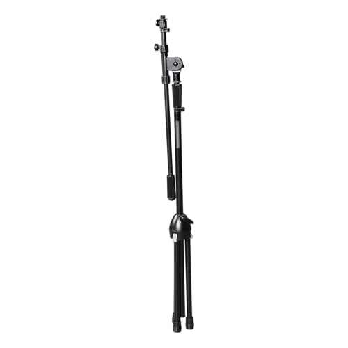 Rok-It by Gator Frameworks Adjustable Telescoping Boom Mic Stand, 36 - 64" | Heavy Duty, All Metal, Extendable Boom Arm, Fully Collapsible for Convenient Travel, (RI-MIC-5020) - style: Deluxe Telescoping Tripod