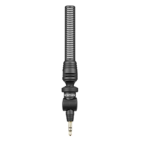 Saramonic SmartMic5 | Unidirectional Micro-Shotgun Microphone with 3.5mm TRS Output for Cameras, Recorders, Mixers, Wireless Transmitters and More - size: Micro-Shotgun TRS