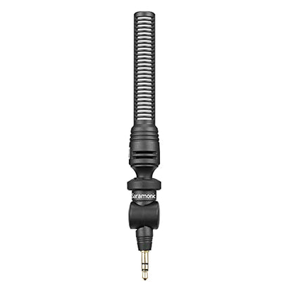 Saramonic SmartMic5 | Unidirectional Micro-Shotgun Microphone with 3.5mm TRS Output for Cameras, Recorders, Mixers, Wireless Transmitters and More - size: Micro-Shotgun TRS