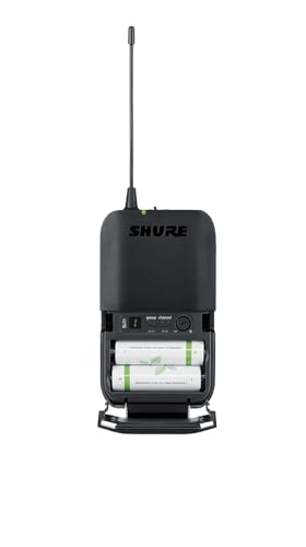 Shure BLX14/CVL Wireless Lavalier Microphone System - H10 Band | 14-hour battery and 300 ft UHF range with CVL lavalier mic, bodypack and single-channel receiver for presenting