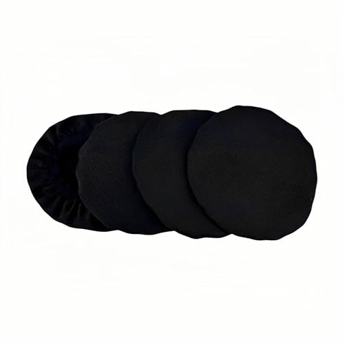 Non-Disposable Earphone Covers Headphone Earpads Sweater Cover Protectors with Washable Stretchable Ice Fabric,Headset Cover for Gym, Training, Gaming,Fit for Diameter 2.5" - 3" Ear Pads