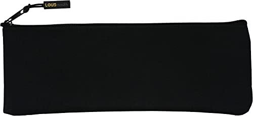 Loudmouth Long Zippered Pouch for Large Wireless Microphones, Mic Bag 3Pack | 12.5" x 4" - size: 3 Pack