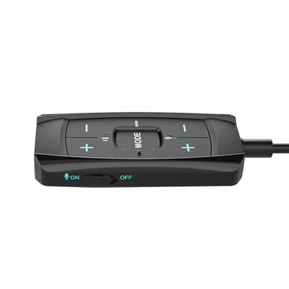USB External Sound Card 7.1 Surround Auditory Adapter with Sound Control for PC Gaming Headsets Long Cable