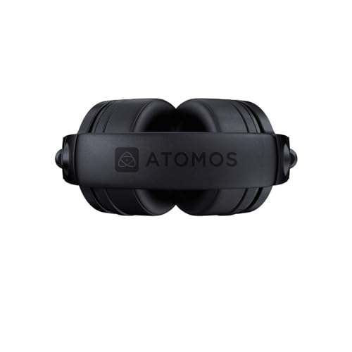 Atomos StudioSonic Professional Wired Over-Ear Headphones Studio Monitor Sound Quality for Recording, Mixing & Content Creation Black | Studio Monitor Sound Quality for Recording