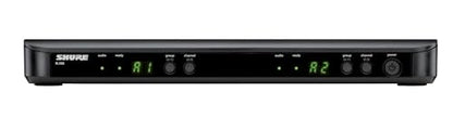 Shure BLX188/CVL Dual Wireless Lavalier System - H9 Band | 14-hour battery and 300 ft UHF range with two lavalier mics and dual-channel receiver for multi-presenter events - style: H9: 512-542 MHz