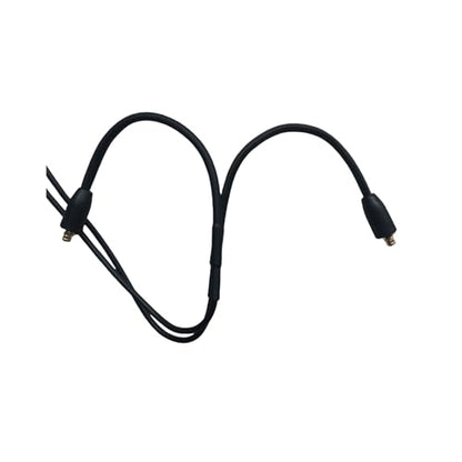 Replacement EAC64BK 64 -Inch Detachable Earphone Cable for Shure SE215, SE315, SE425 SE535 and SE846 Earphones (Black) - color: Black