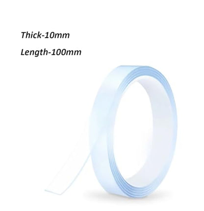 Cell Phone Cleaning Tools for iPhone Charging Port Dust Remover Tape, Phone Speaker Cleaner Accessory Kit Compatible with Camera, Airpod 4, iPad, Samsung, Pixel, Motorola etc -Transparent