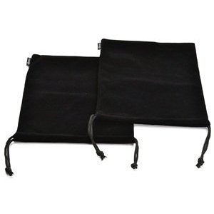 Cosmos 5 Pcs Portable Headphone Carrying Bag Travel Headset Storage Pouch Soft Drawstring Headphone Case Bag for Over-Ear Headphones Gaming Headset Neckband Earphones (Black Color)