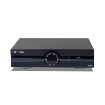 Gustard Audalytic HP70 Fully Balanced Discrete Headphone Amplifier, LME49720 Dual OP-Amps Class A Amp, 2xRCA/XLR Input 4.4mm Balanced/6.35mm Single-End Headphone/Rear XLR Preamplifier (Black) - color: Black