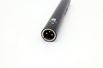 Shotgun Microphone with XLR Output Phantom Powered 12-48V for Camera-Mounted Broadcast Media Production Audio Content Creative