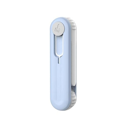 3-in-1 Electronic Earbuds Cleaning Kit c/w SIM Ejection Pin & Storage Slot | Phone Cleaner Tool with High-Density Brush by JM.JEEMI, Portable 2.8in Case for AirPod Phone Tablet Charging Port - Blue - size: 3-in-1