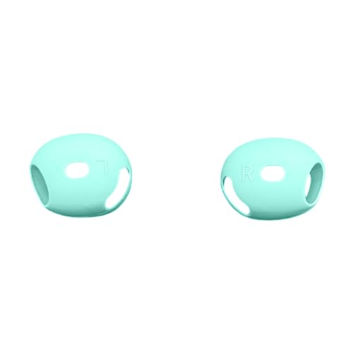 Protective Cover Ear Tips Case for Dedicated Earbuds Soft Silicone Sleeve Perfectly Fit Scratch Resistance Shock - color: Green