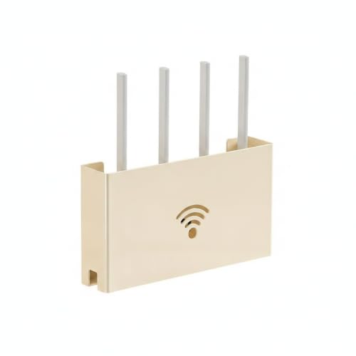 Wall-Mounted Audio-Visual Component Shelf, Carbon Steel Media Storage Rack in White, Fits 9.8 or 11.8 Inch Devices - size: 11.81 x 2.36 x 6.69 in