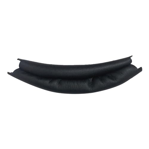 Comfortable Replacement Headband Cushion for WH-XB900N Headphones Headbeam Zipper Covers Upgrades Wearing Experience Black Headphone Slider - color: Black