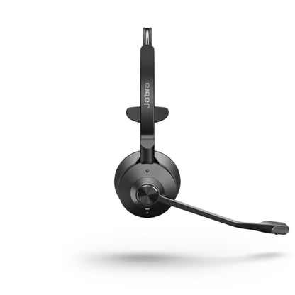 Jabra Engage 55 SE (Second Edition) Single-Ear Wireless Headset w/Link 400 USB-C DECT Adapter – Noise-Cancelling Mic, Extensive Range – Works with All UC Platforms Like Google Meet & Zoom, Black - size: USB-C Adapter, style: All Platforms