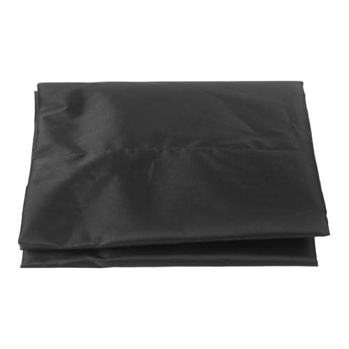 FABULETTA 210D Oxford Cloth Speaker Dust Cover, Waterproof Protective Case for Indoor Outdoor Equipment, Easy Clean Black Fabric Shield(38 * 33 * 56cm) - size: 38*33*56cm
