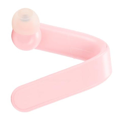 Bewinner Single Ear Bluetooth Headset, 15 to 20 Hour Playtime, IP67 Wireless Bluetooth Earpiece with HD Mic for Trucker Driver Office Travel Laptop Cell Phone (Pink) - color: Pink