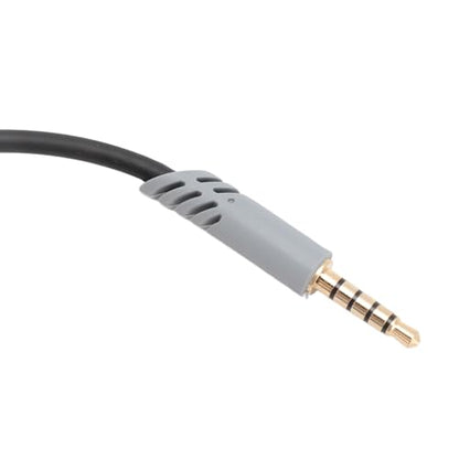 goodstumbler Headphone Sound Cable: Compatible with Logitech Astro A10 A30 A40 A40 TR, Replacement Gaming Headset with Inline Volume Control, Detachable Woven Audio Cable