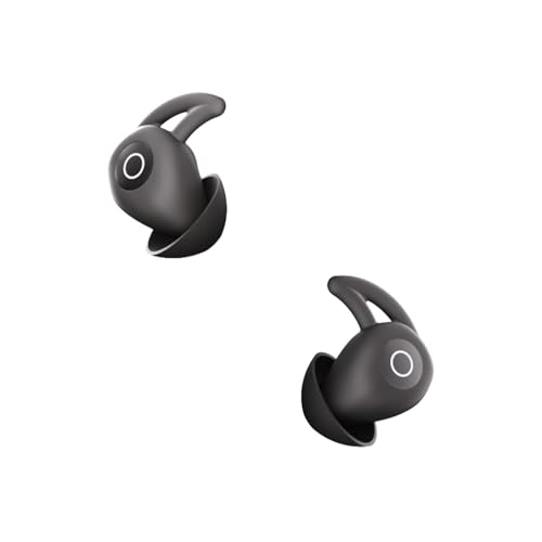 Invisible Sleep Headphones, Noise Blocking Sleep Earbuds, Compact Design for Side Sleepers, Immersive Audio Spatialized Sound (Black)