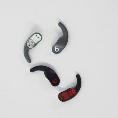 Fit Pro Ear Hook Wingtips for Beats Fit Pro Earbuds (Left & Right Black) | Durable Replacement Ear Hooks,Silicone Repair Parts Fit Pro Ear Wings Replacement