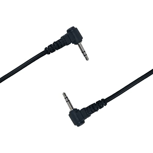 G-Shape Earpiece 2-Pack Compatible with MH230R MR350R T200 | Surveillance Headset, PTT Mic, Comfort, Hands-Free, Lightweight, 2.5mm, Metal Clip, Walkie Talkie, T460 T800 MT350R